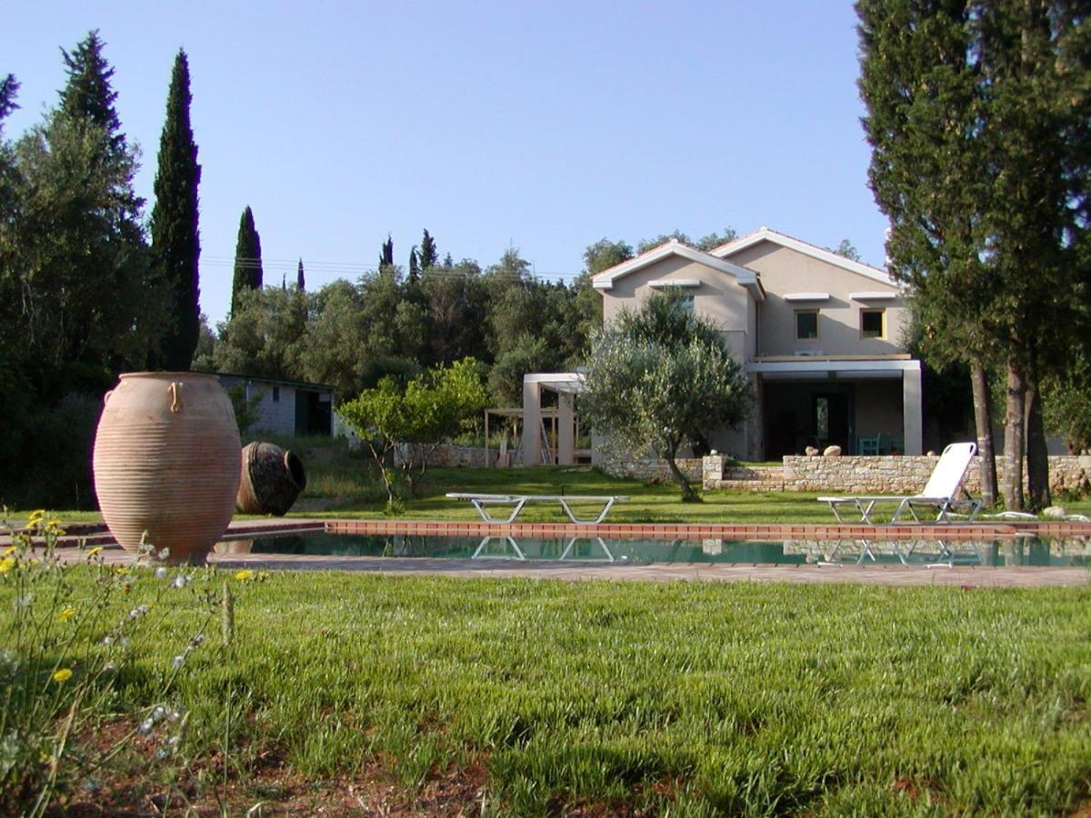Villa Lithia Áno Korakiána المظهر الخارجي الصورة