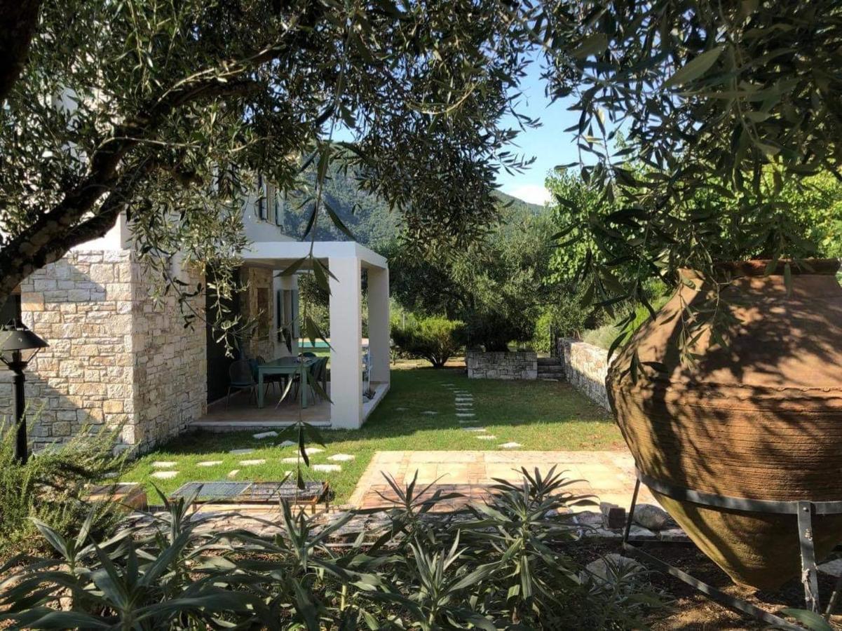 Villa Lithia Áno Korakiána المظهر الخارجي الصورة