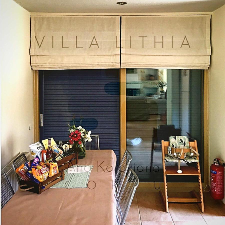 Villa Lithia Áno Korakiána المظهر الخارجي الصورة