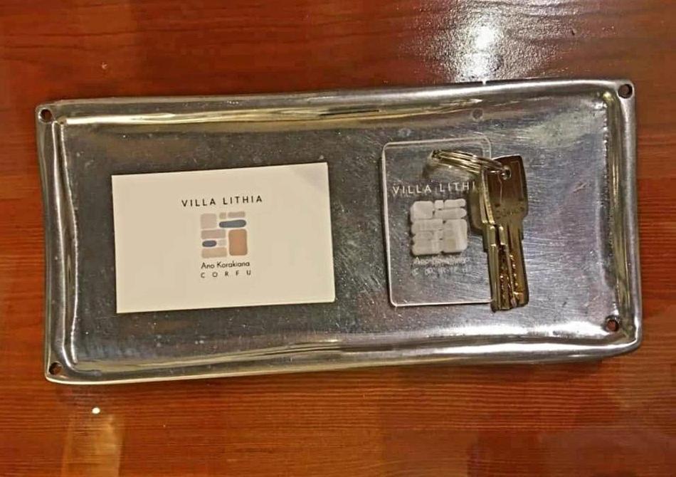 Villa Lithia Áno Korakiána المظهر الخارجي الصورة
