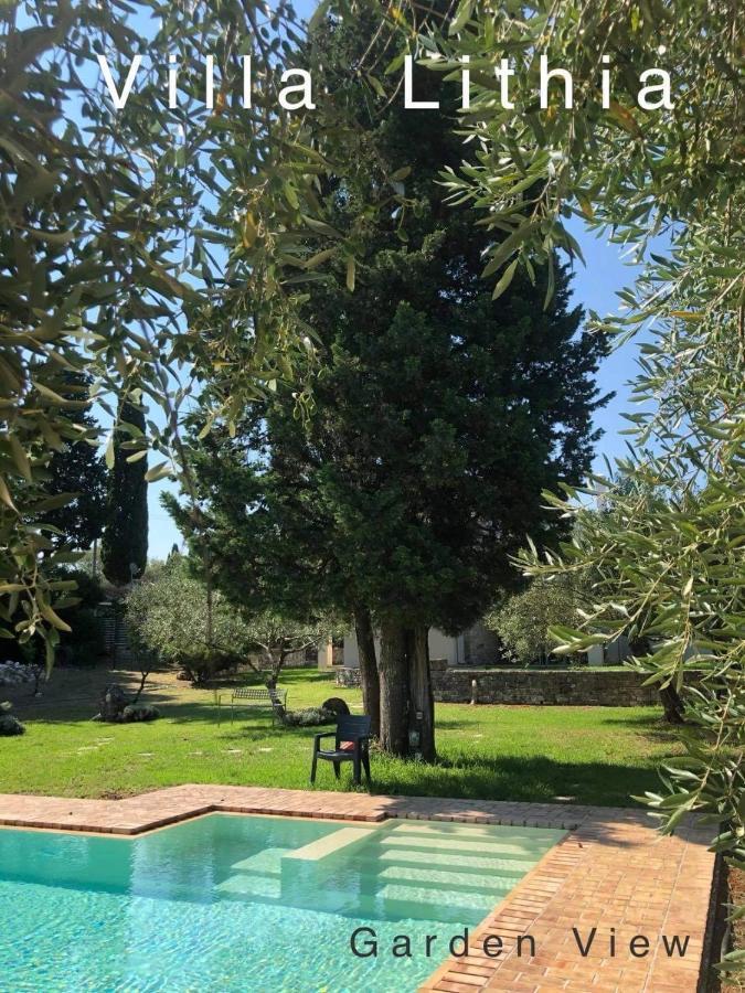 Villa Lithia Áno Korakiána المظهر الخارجي الصورة